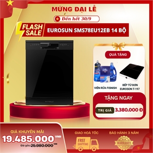 Máy rửa bát 14 bộ Eurosun SMS78EU12EB